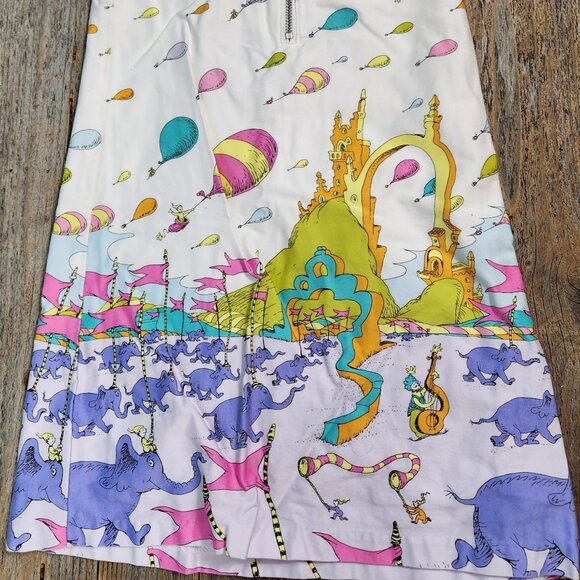 Dr Seuss Oh the Places You'll Go Dress for Girls, 4T - Picture 6 of 8